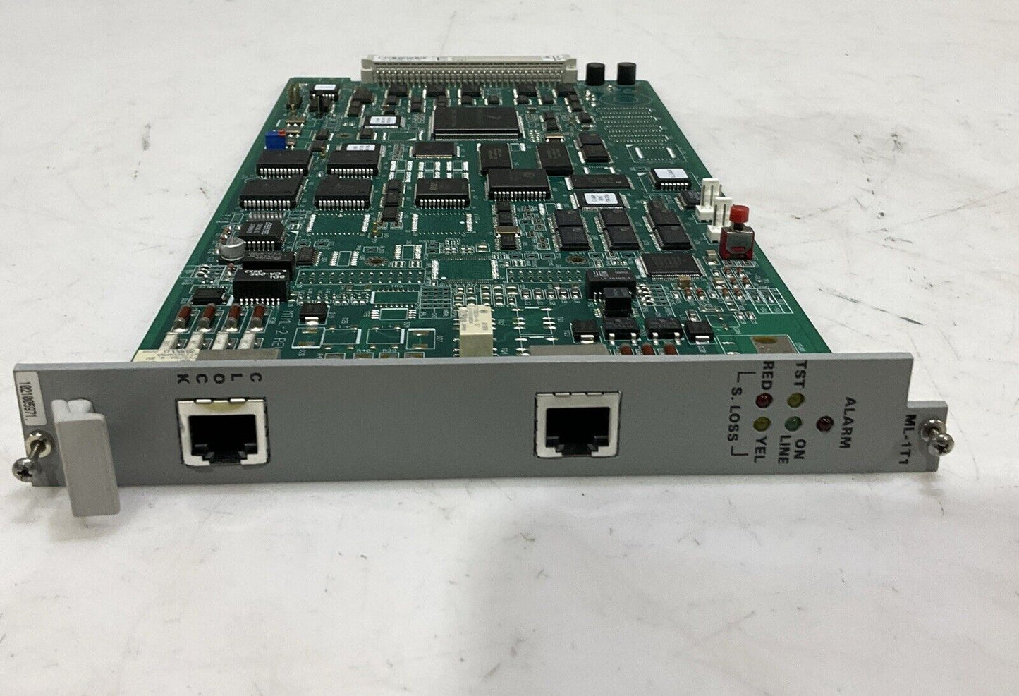 RAD MP-2100M-ML-1T1 (E) MEGAPLEX DUAL 1T1 MAIN LINK MODULE CIRCUIT BOARD T6Y