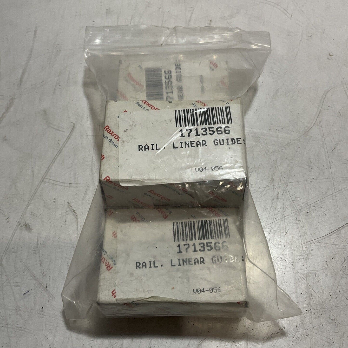 REXROTH R162211320 RUNNER BLOCK LOT OF 4 C2H