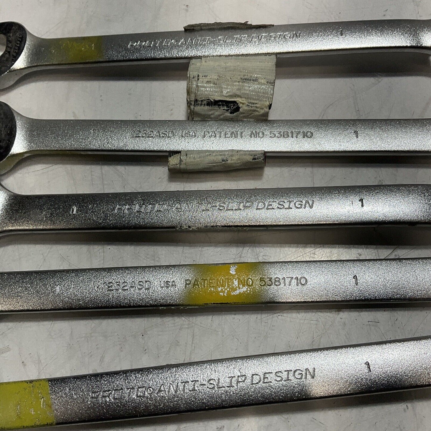 PROTO ANTI- SLIP DESIGN 5381710 15MM 1232ASD COMBINATION WRENCH SIZE 1 QTY 5 U3S
