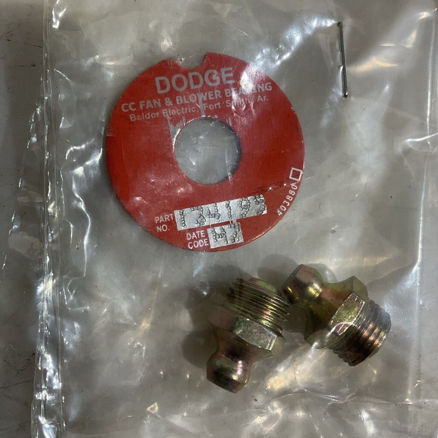 DODGE 134195 PILLOW BLOCK BEARING FAN& B LOWER K9S
