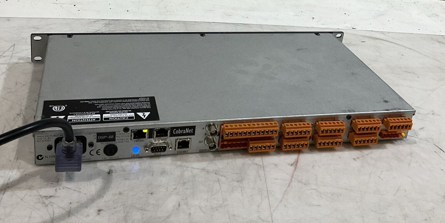 SOUNDWEB LONDON BSS BLU-80 12X4-U SIGNAL PROCESSOR LOCATOR 240VAC 50/60HZ T9S
