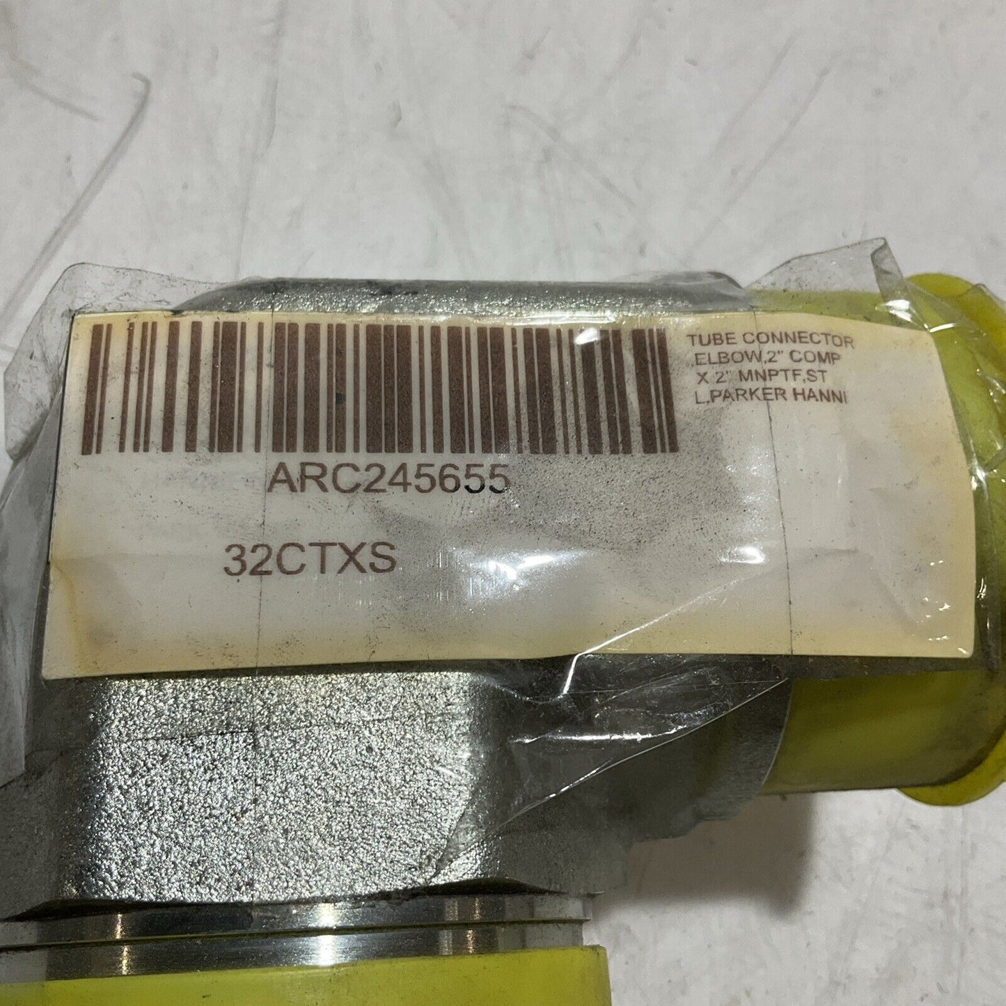 PARKER 32CTXS TUBE CONNECTOR ELBOW 37 FLARE/NPTF K9S