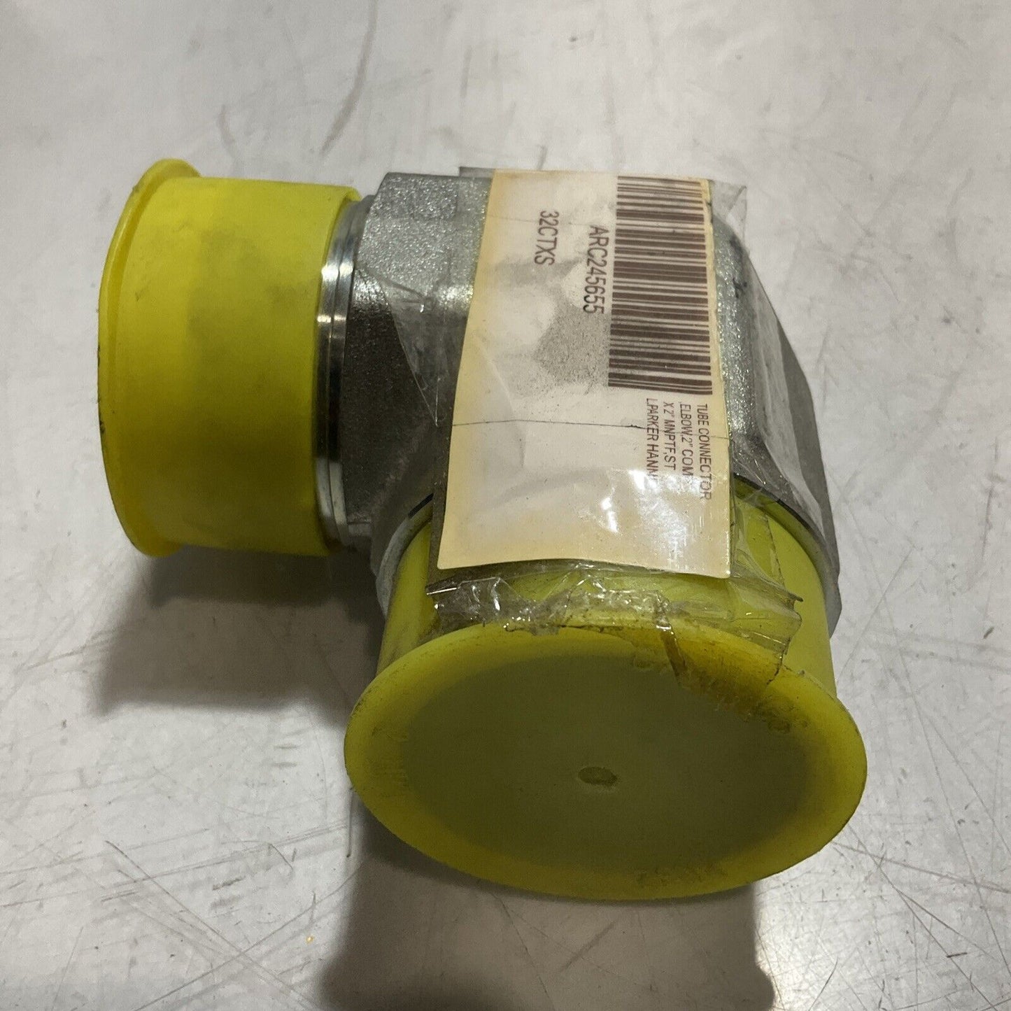 PARKER 32CTXS TUBE CONNECTOR ELBOW 37 FLARE/NPTF K9S