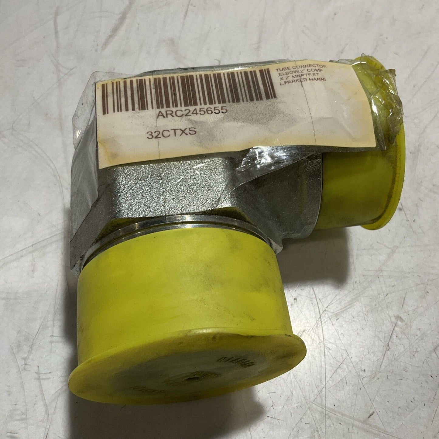 PARKER 32CTXS TUBE CONNECTOR ELBOW 37 FLARE/NPTF K9S