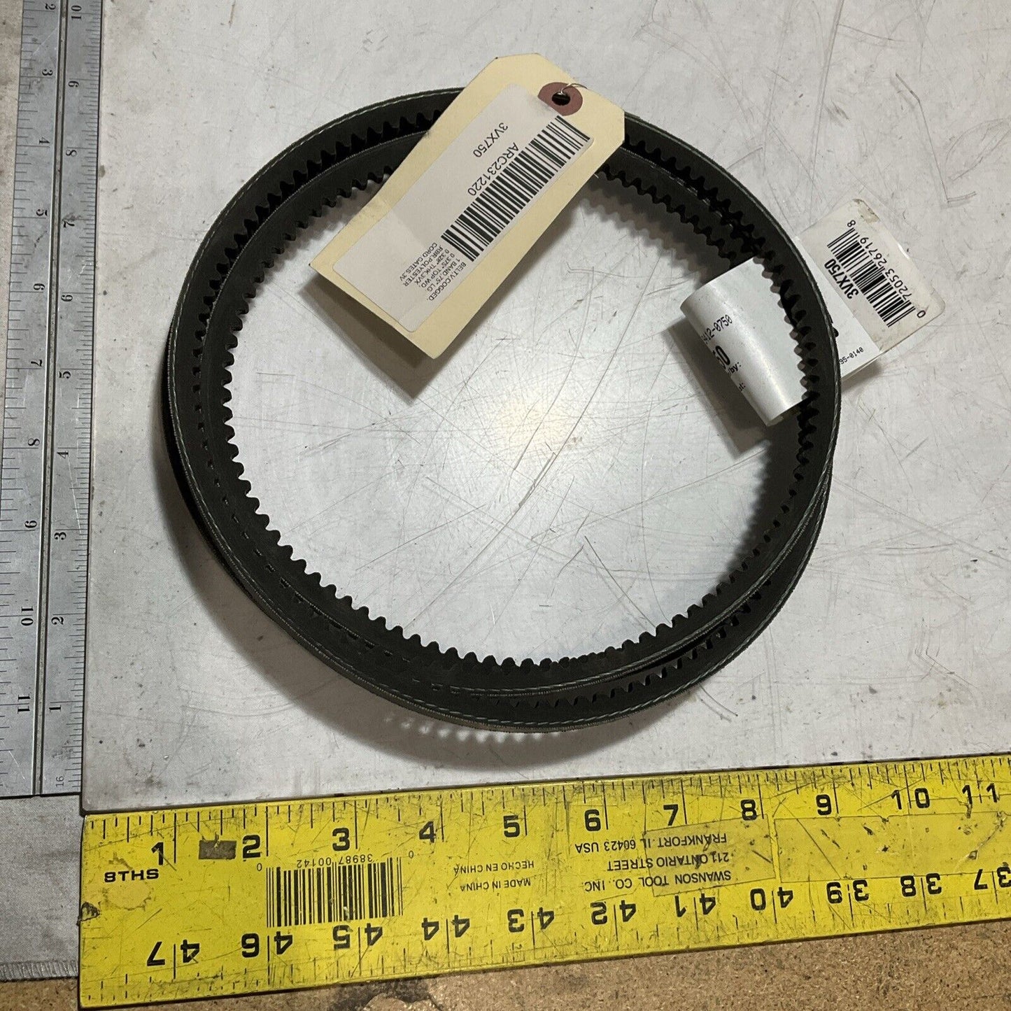 GATES 3VX750 SUPER HC BELT COGGED 1 BAND K9S