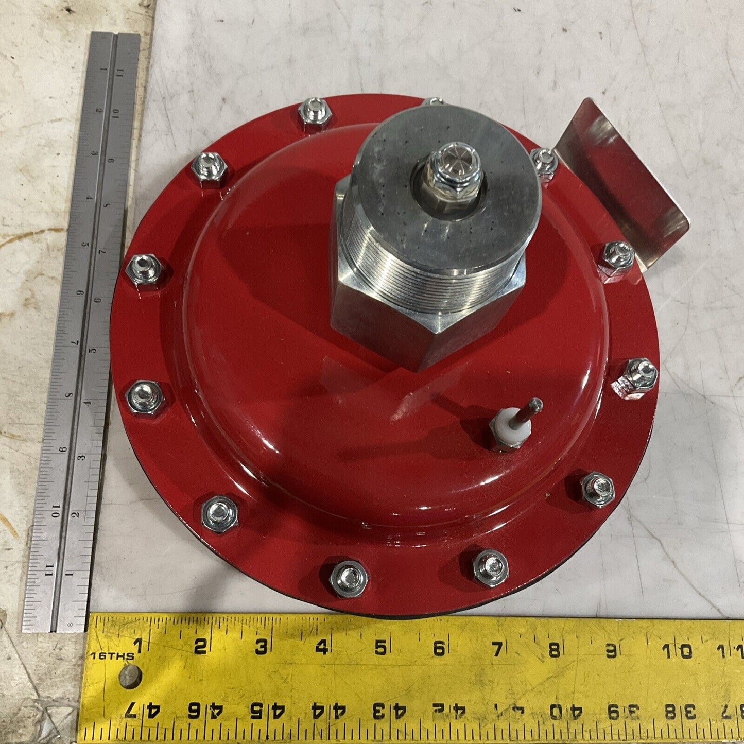 BMD CV25-2CB-4K VALVE CONTROL REVERSE CARBON STEEL NBR SEALS 1/2 STEM KYNAR K9S
