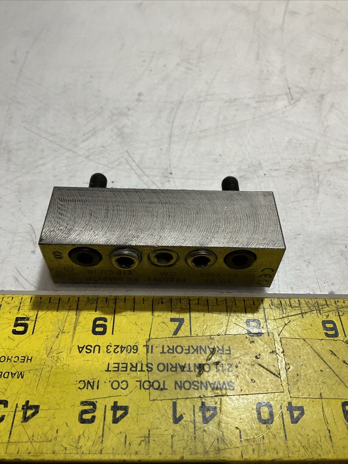 DROPSA 641517P SMX-1 BLOCK DISTRIBUTION SIZE 1/8IN LOT OF 2 K9S