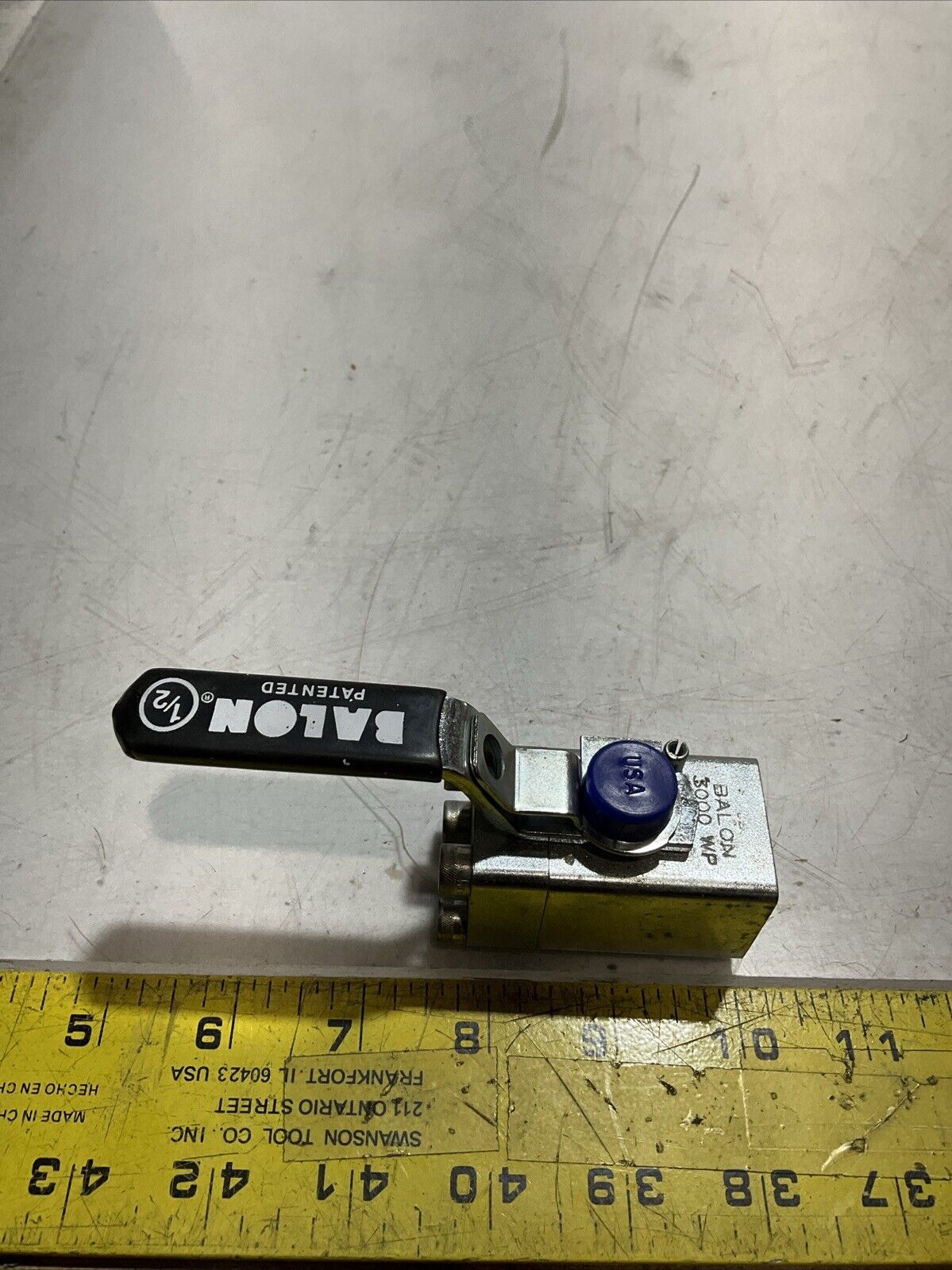 BALON LM05361 THREADED END CONNECTION FLOATING BALL VALVE K9S