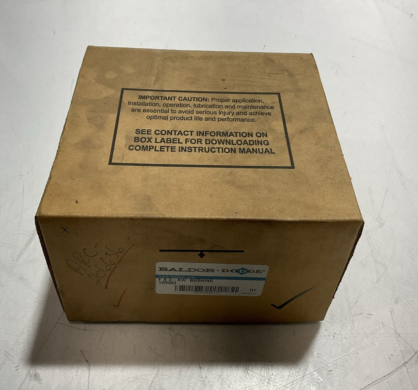 BALDOR DODGE 120563 FX3-KW BUSHINGS K9S