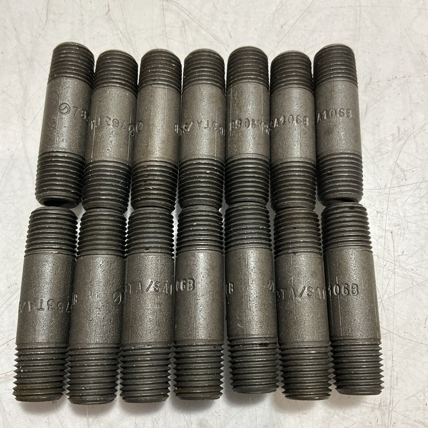 CAPITOL MFG 763TA/SA1068 NIPPLE PIPE SE AMLESS 1/4 LOT OF 25 K9S