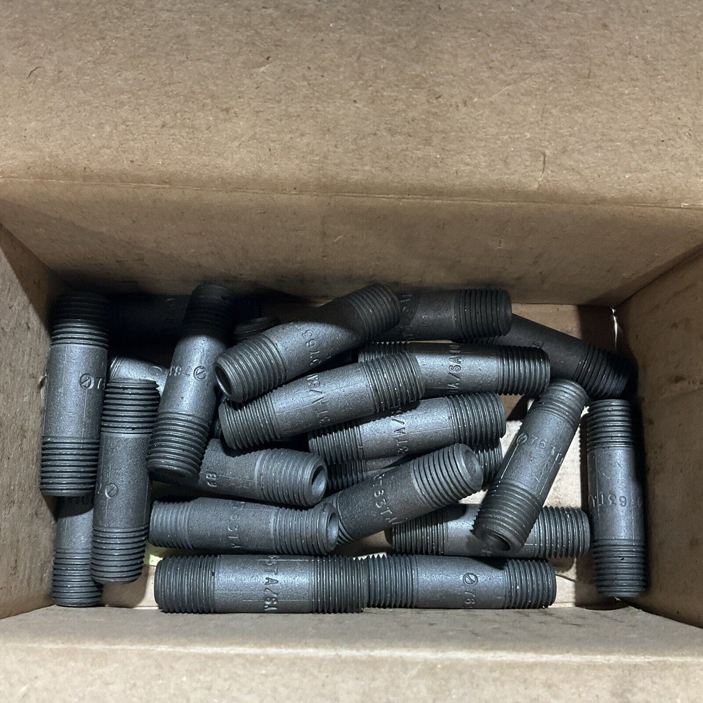 CAPITOL MFG 763TA/SA1068 NIPPLE PIPE SE AMLESS 1/4 LOT OF 25 K9S