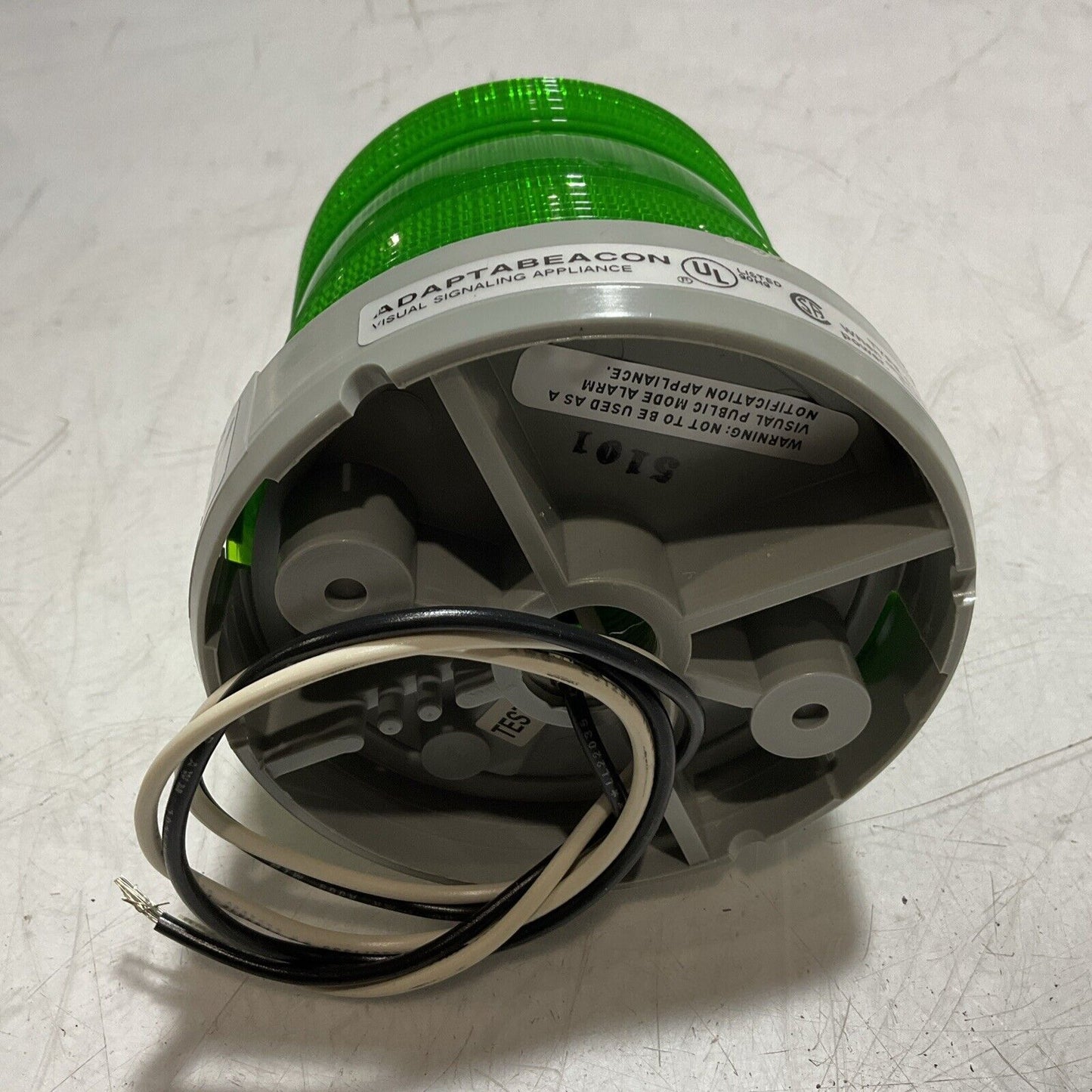 EDWARDS 48SING-G5-20WH ADAPTABEACON 20WATT HALOGEN LAMP 20VAC 50/60HZ 80A U3S
