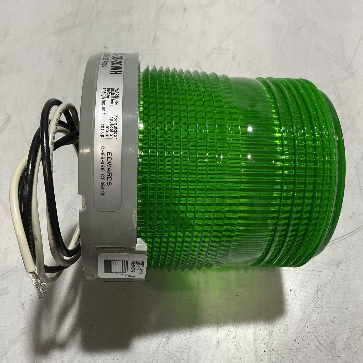 EDWARDS 48SING-G5-20WH ADAPTABEACON 20WATT HALOGEN LAMP 20VAC 50/60HZ 80A U3S