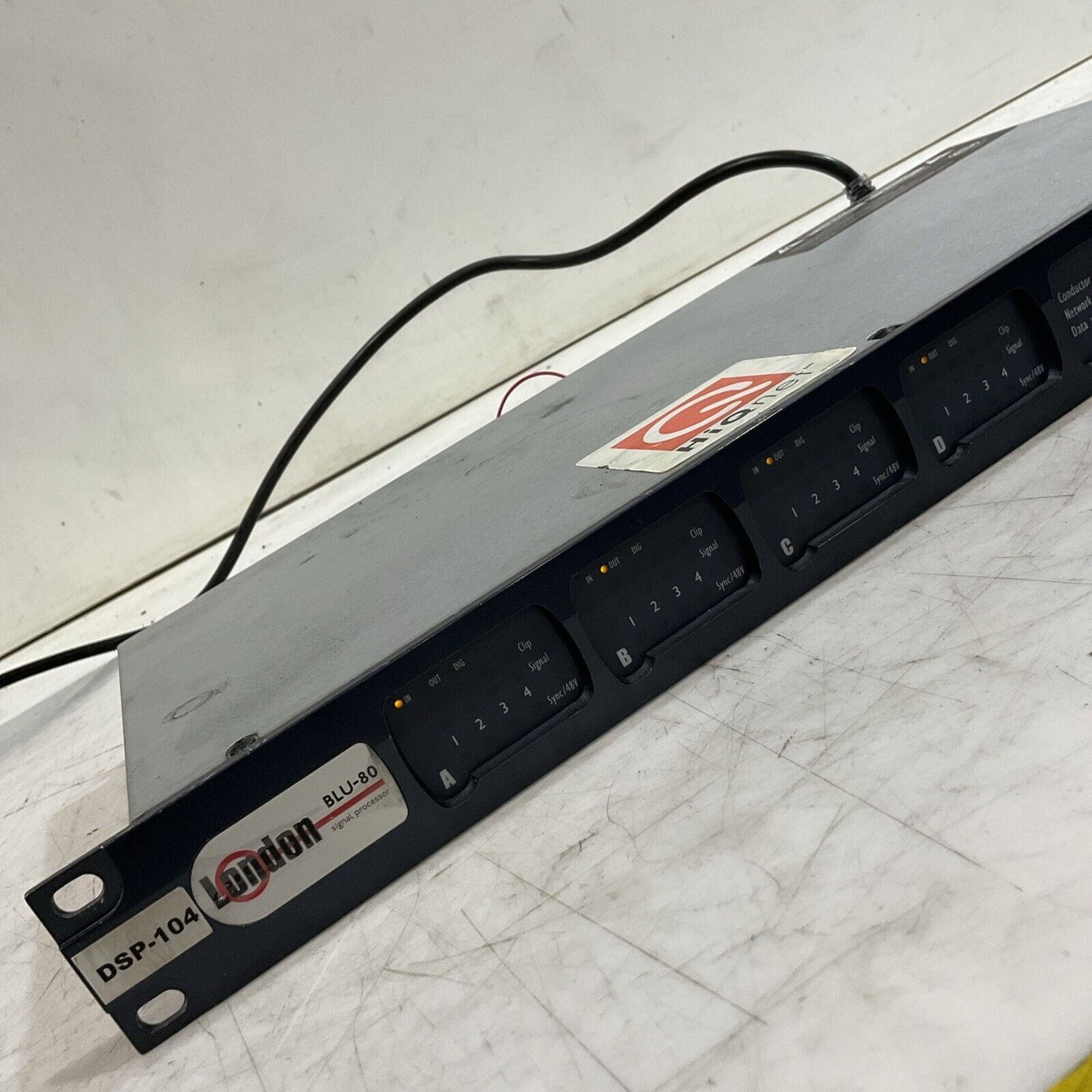HIQNET LONDON BSS BLUE-80-4X12-U SIGNAL PROCESSOR LOCATOR 240VAC 50/60HZ T9A