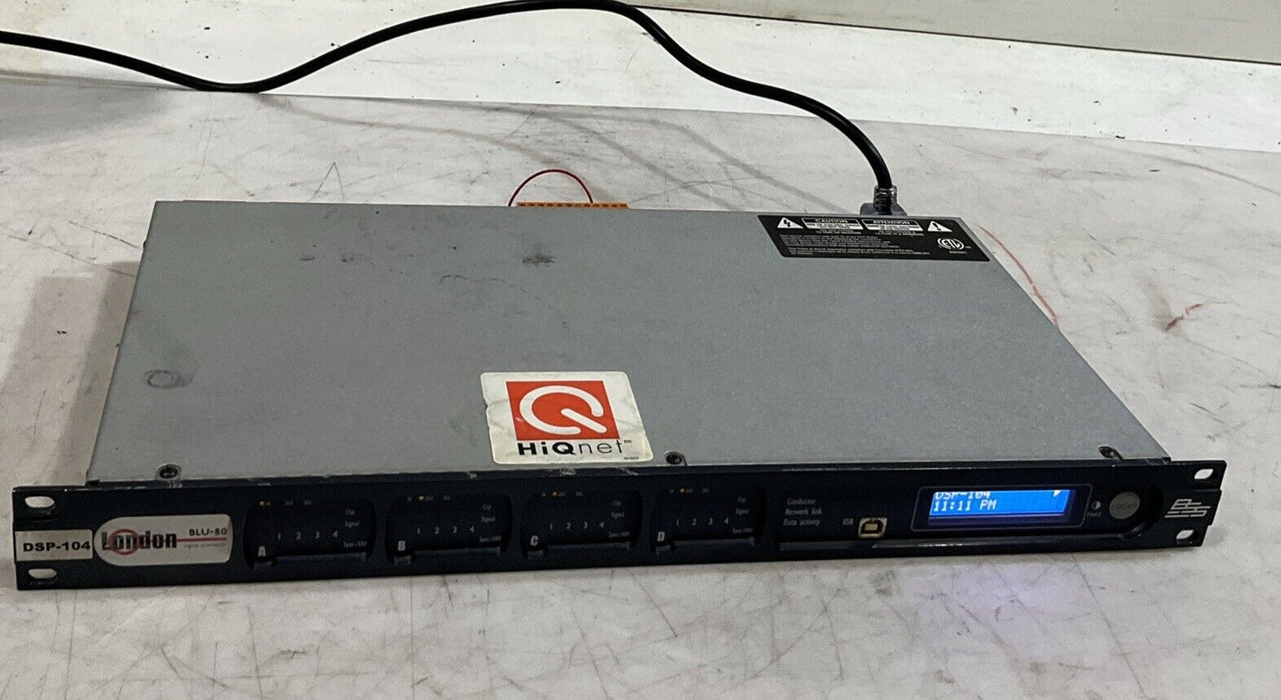 HIQNET LONDON BSS BLUE-80-4X12-U SIGNAL PROCESSOR LOCATOR 240VAC 50/60HZ T9A