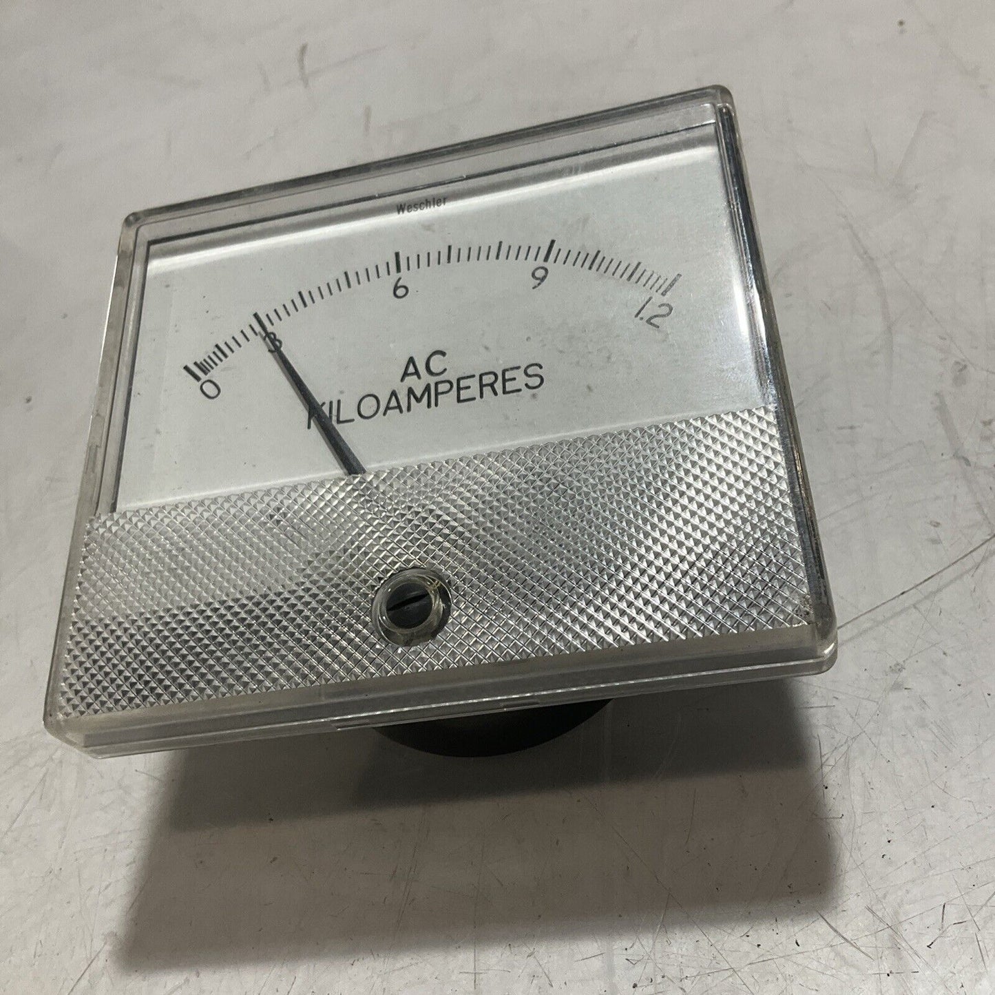 WESCHLER 644B639A24 METER GA372 ACKA 0.1.2 AC KILOAMPERES U3S