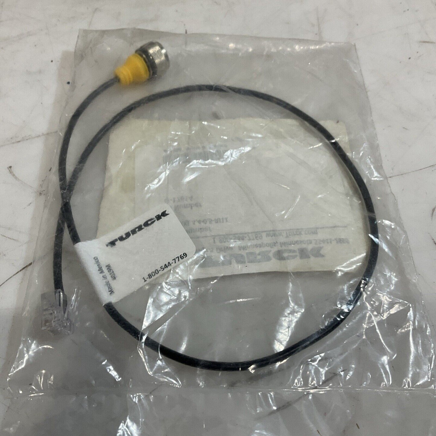 TURCK 162K200H01 ID# U-17614 CABLE ASSEMBLY 150V U3S