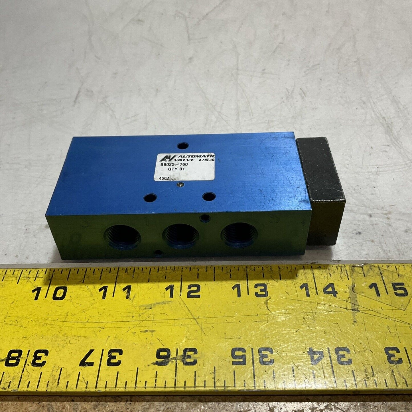 AV- AUTOMATIC VALVE B8022-760 SOLENOID VALVE U3S