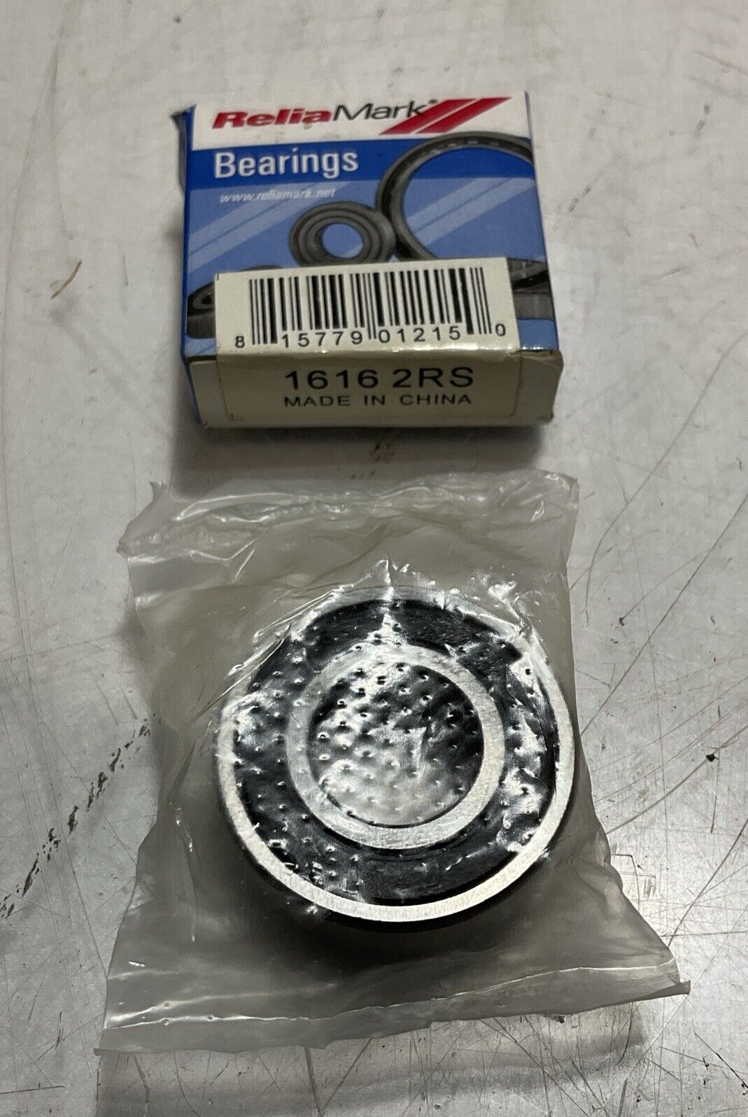 RELIAMARK 16162RS 0317 ROLLER BEARING 1/2x1 LOT OF 2 U3S