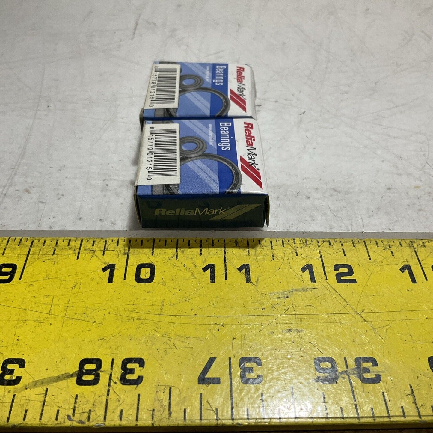 RELIAMARK 16162RS 0317 ROLLER BEARING 1/2x1 LOT OF 2 U3S