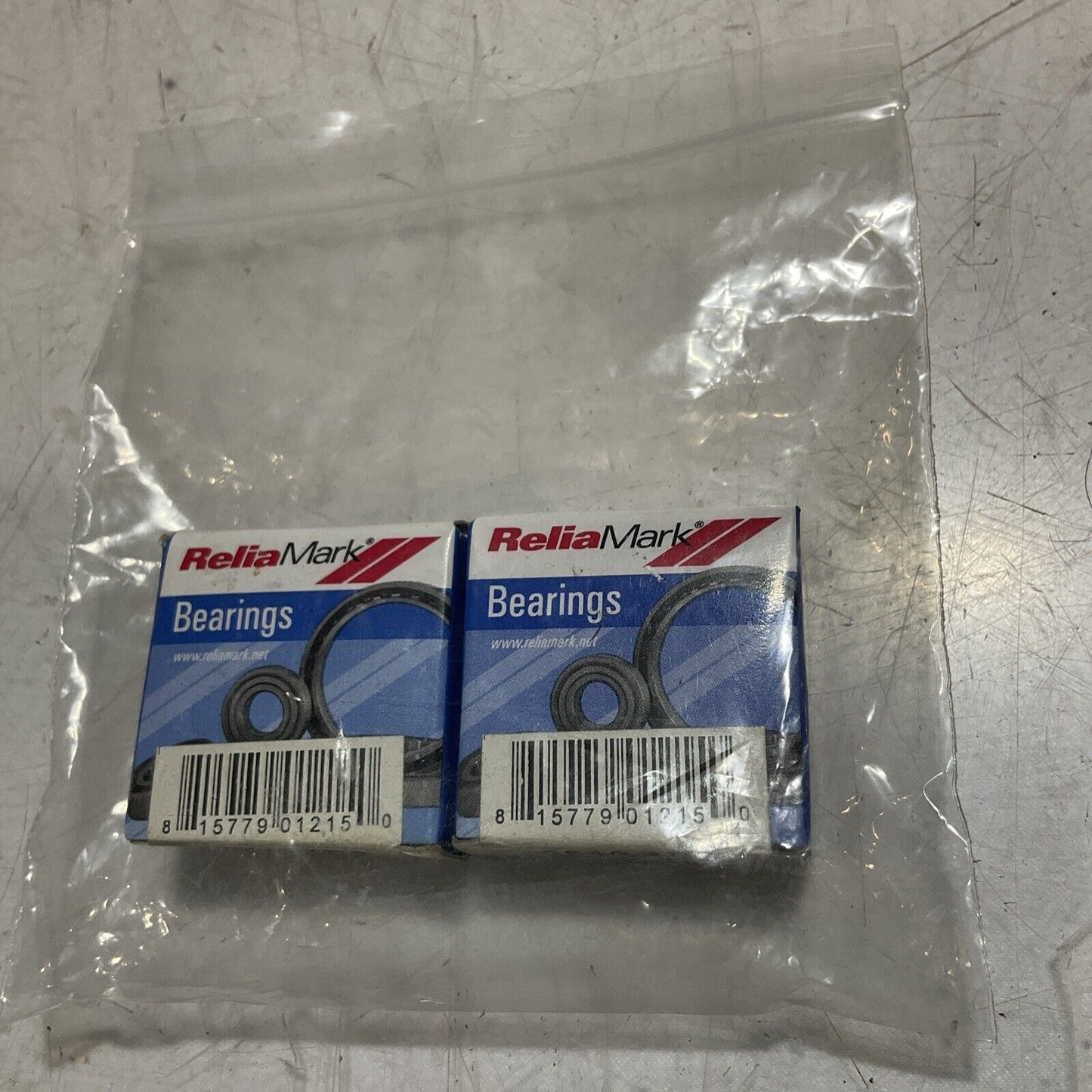 RELIAMARK 16162RS 0317 ROLLER BEARING 1/2x1 LOT OF 2 U3S