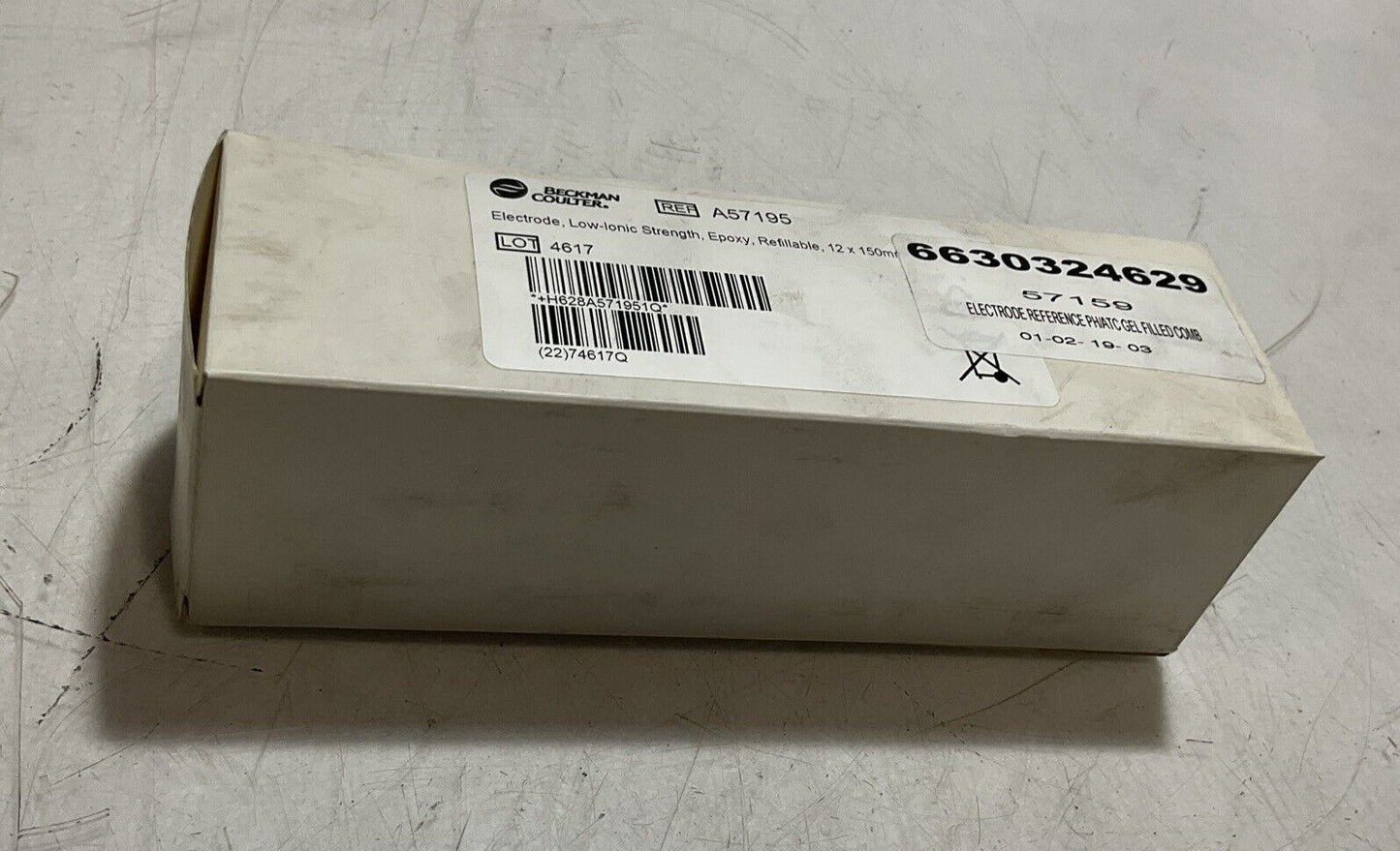 BECKMAN COULTER A57195 LOW-IONIC STRENGTH EPOXY ELECTRODE REFILLABLE COMB 373