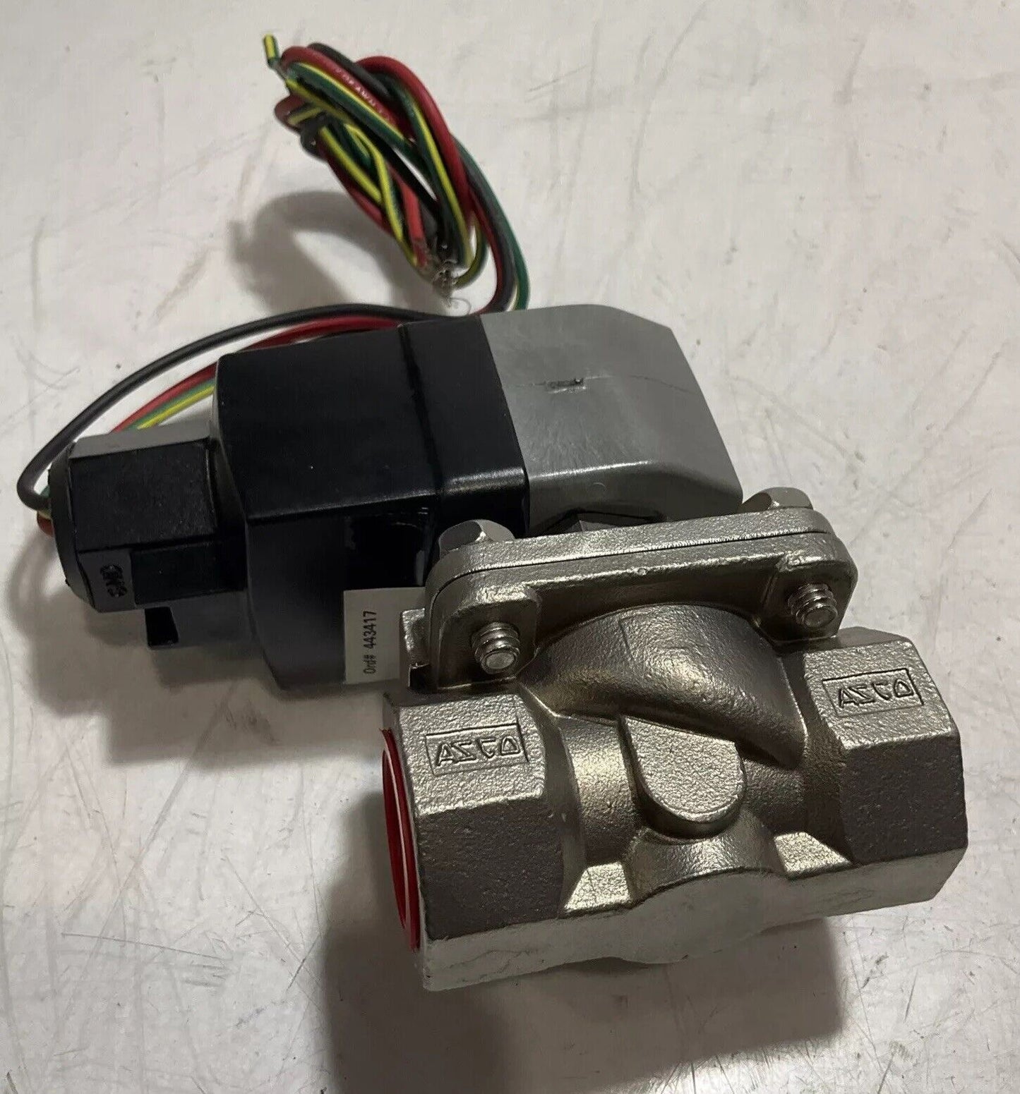 ASCO RED HAT EE8003P001 EE8210PO88 VALVE SOLENOID 150PSI 2WATTS U3S