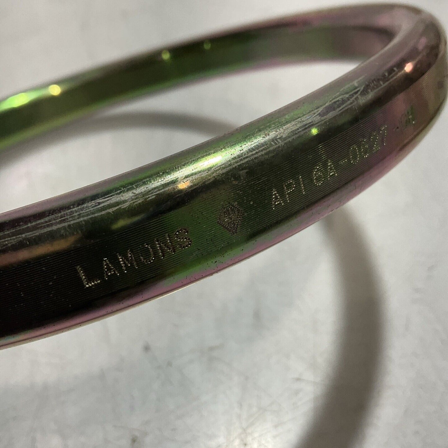 LAMONS API6A-0627-GH 08-12 103939 R39 D-4 OVAL CASKET RTJ TYPE R SOFT IRON 678