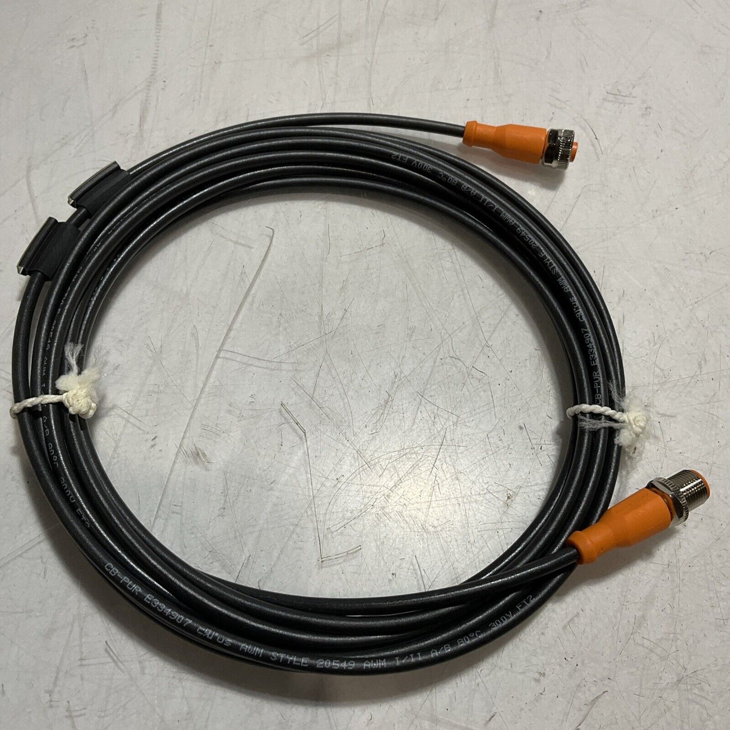 ECOMOT 400 EVCO14 CABLE ASSMBLY FITTING CONNECTOR E191684 250V 300DC QTY 3 U3S
