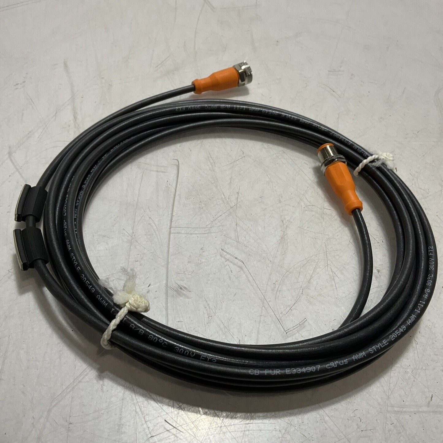 ECOMOT 400 EVCO14 CABLE ASSMBLY FITTING CONNECTOR E191684 250V 300DC QTY 3 U3S