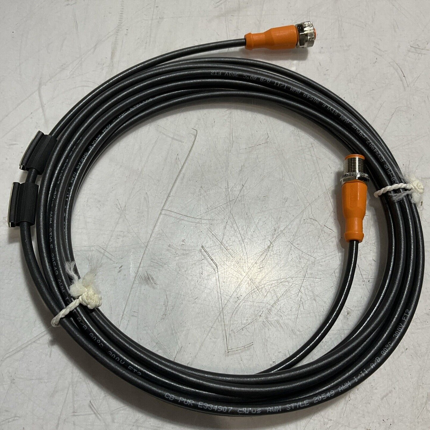 ECOMOT 400 EVCO14 CABLE ASSMBLY FITTING CONNECTOR E191684 250V 300DC QTY 3 U3S