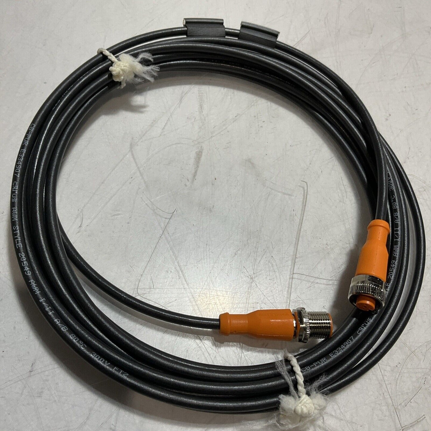 ECOMOT 400 EVCO14 CABLE ASSMBLY FITTING CONNECTOR E191684 250V 300DC QTY 3 U3S