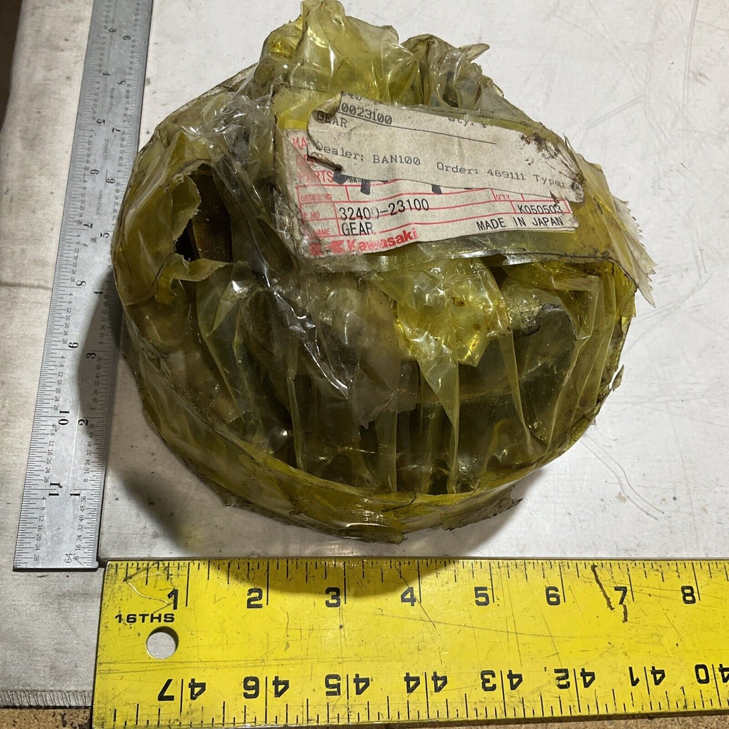KAWASAKI 32400-23100 GEAR K050503 TYPE 489111 U3S