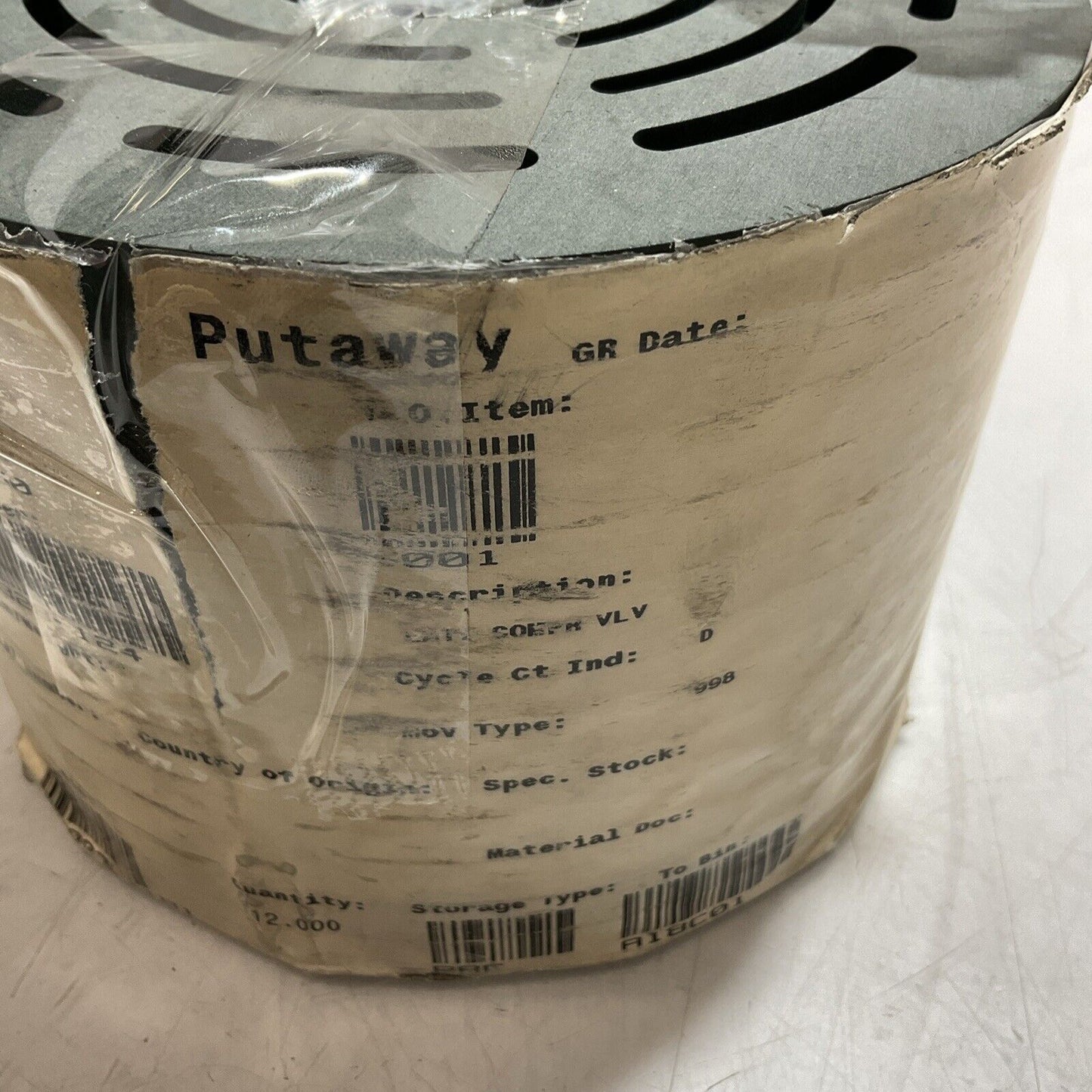 PUTAWAY 757–828-124 VALVE PLATE TYPE 998 137CHT U3S