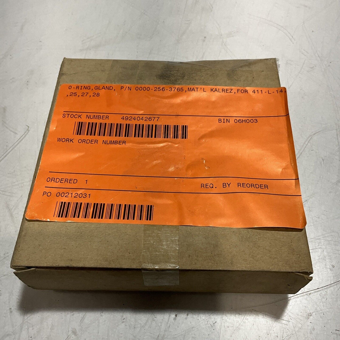 JOHN CRANE 00002567365 O-RING STANDARD #2565.734 ID X 139CS DRAWING AS568A U3S