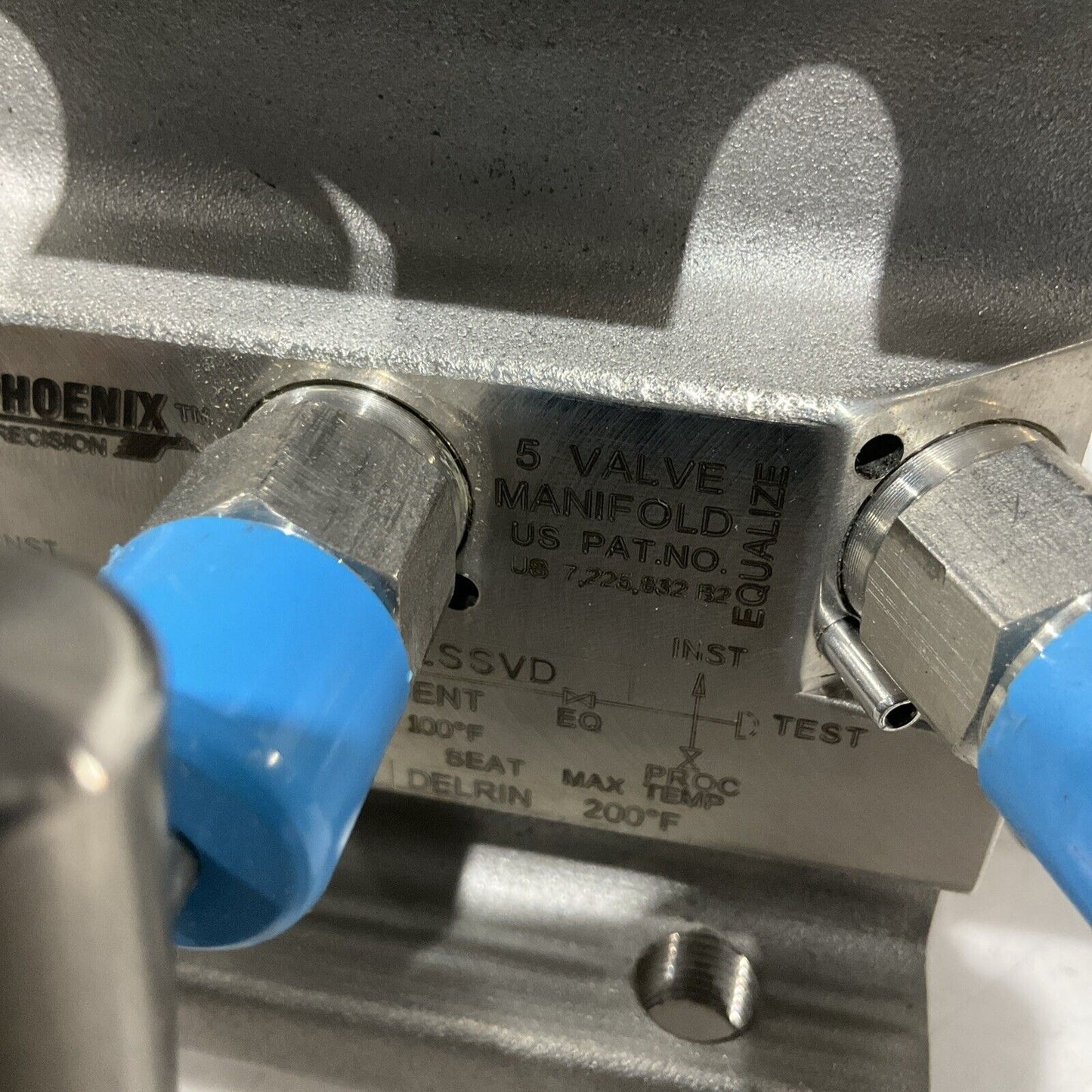 PHOENIX PRECISION P6M5SFLFLSSVD VALVE MANIFOLD EQUALIZE 6000PSI 100°F U3S