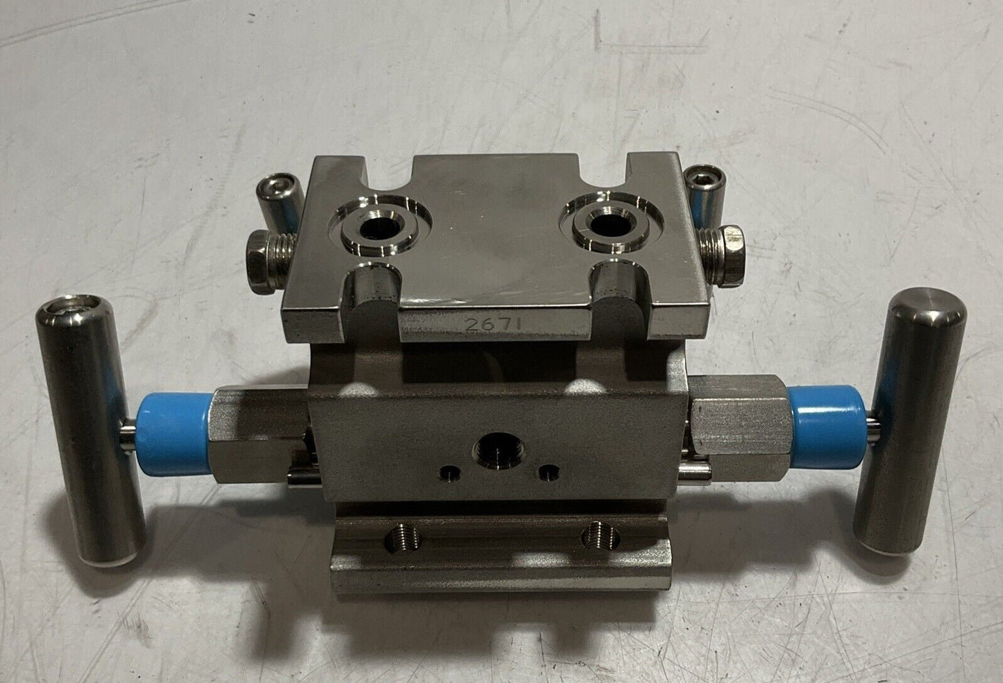 PHOENIX PRECISION P6M5SFLFLSSVD VALVE MANIFOLD EQUALIZE 6000PSI 100°F U3S