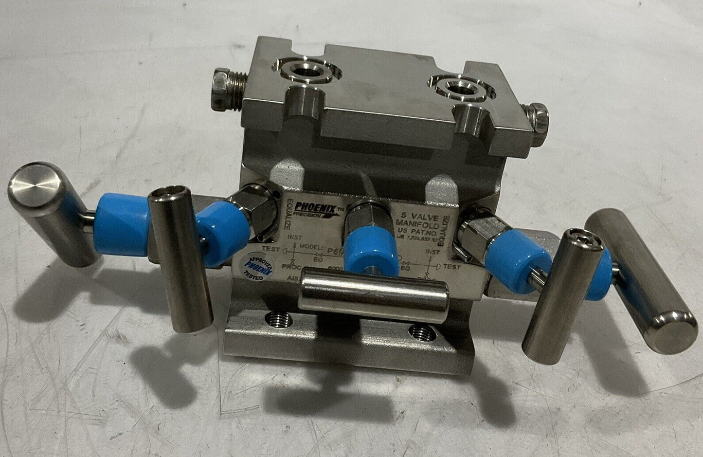 PHOENIX PRECISION P6M5SFLFLSSVD VALVE MANIFOLD EQUALIZE 6000PSI 100°F U3S