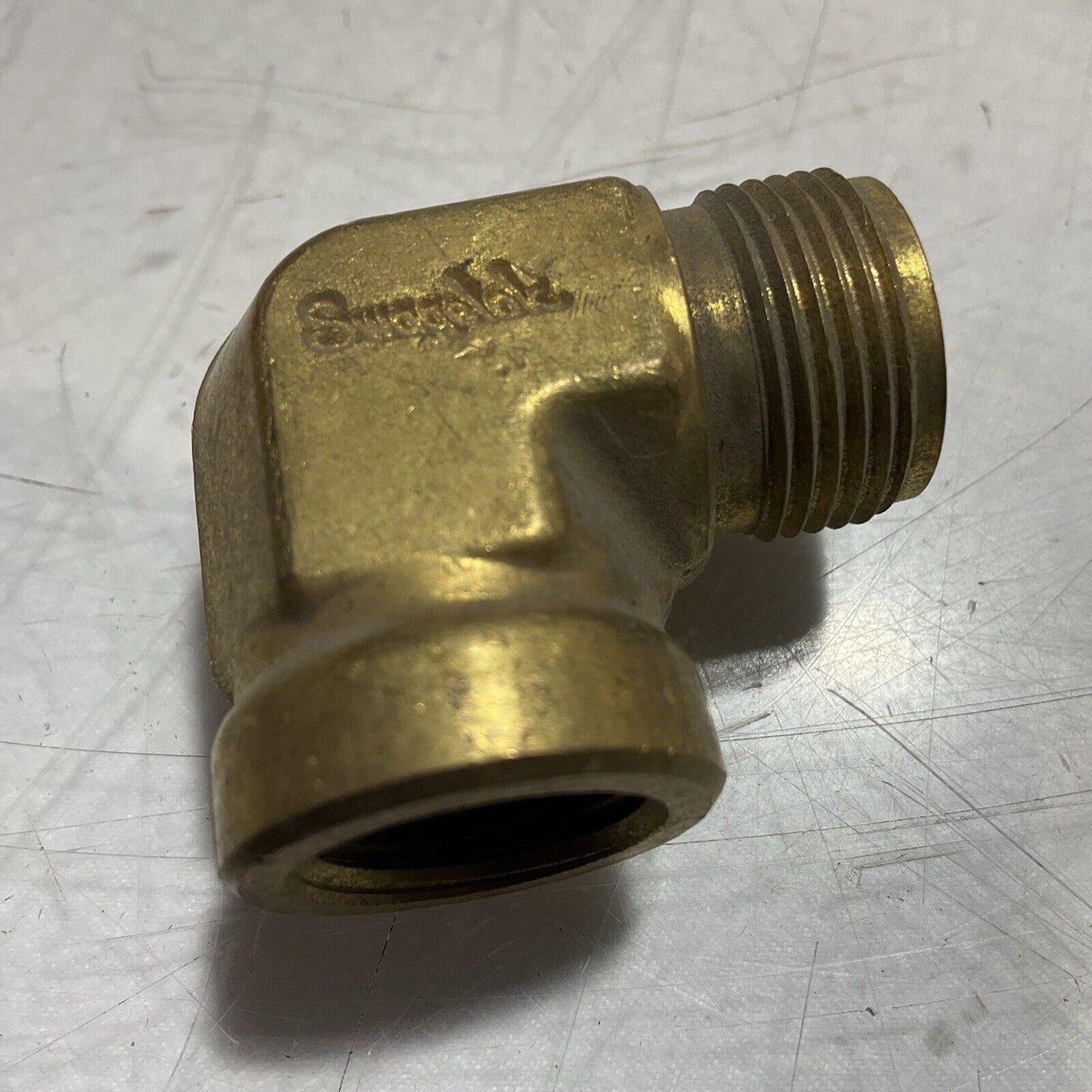 SWAGELOK (NPN) MICE BRASS ELBOW TUBE FITTING CONNECTOR QTY 35 476