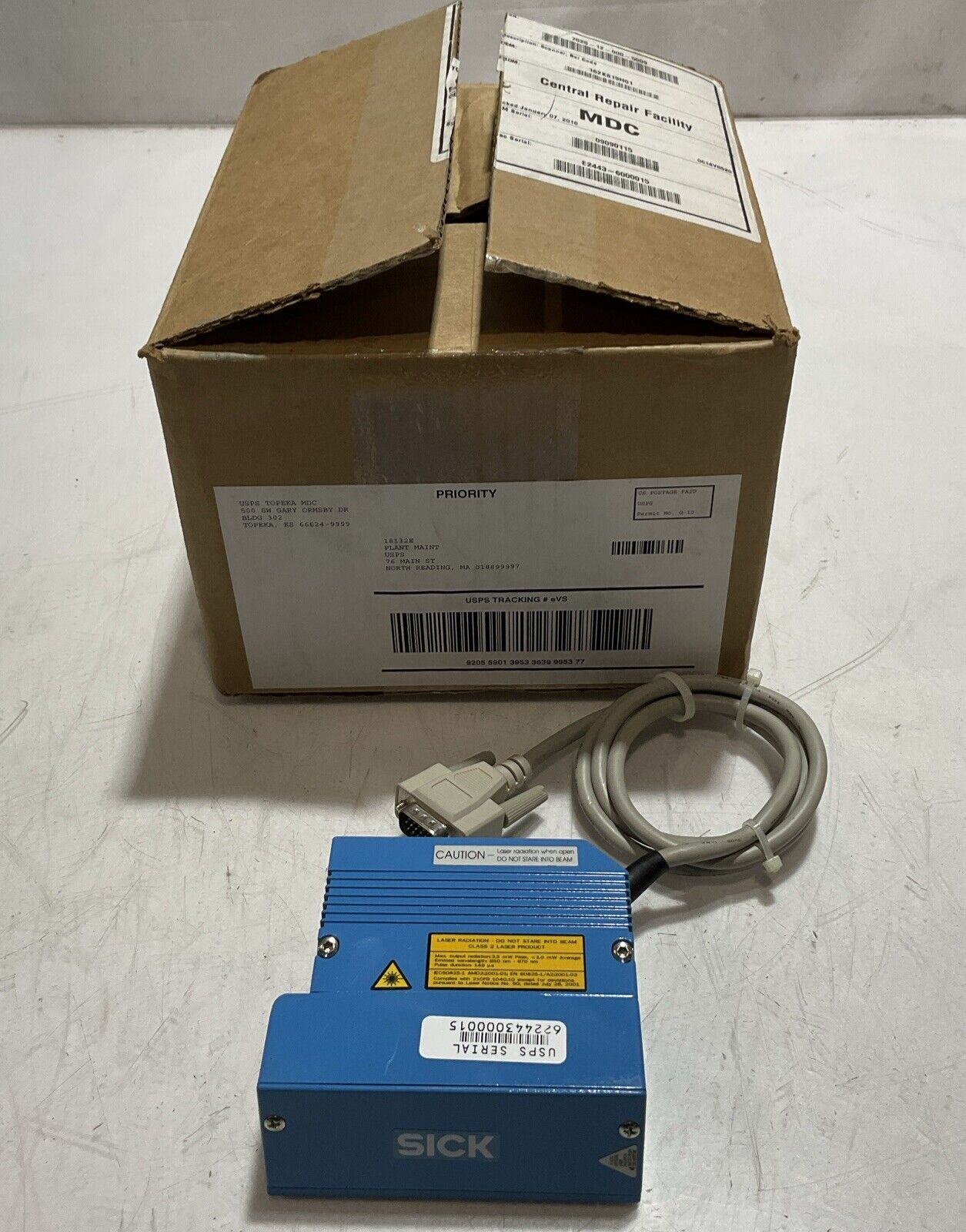 SICK CLV430-6010S06 1043958 BARCODE SCANNER U3S