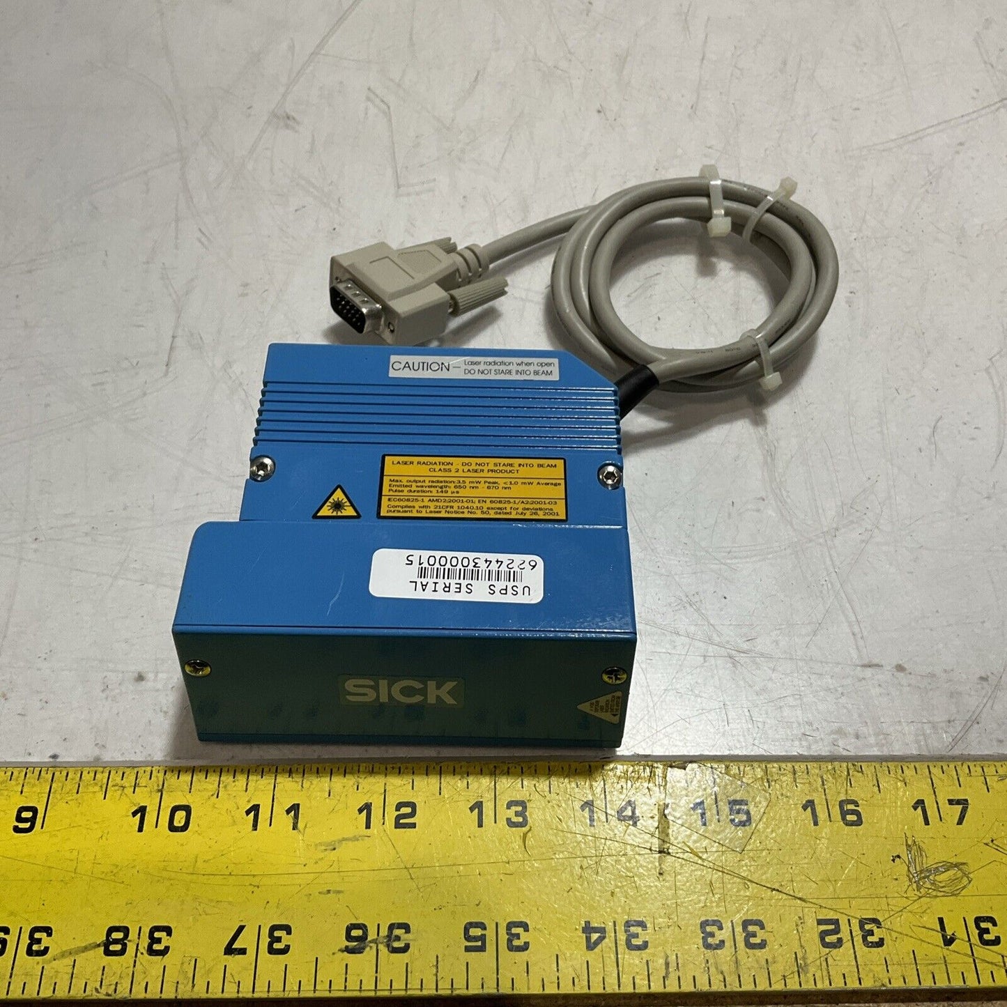 SICK CLV430-6010S06 1043958 BARCODE SCANNER U3S