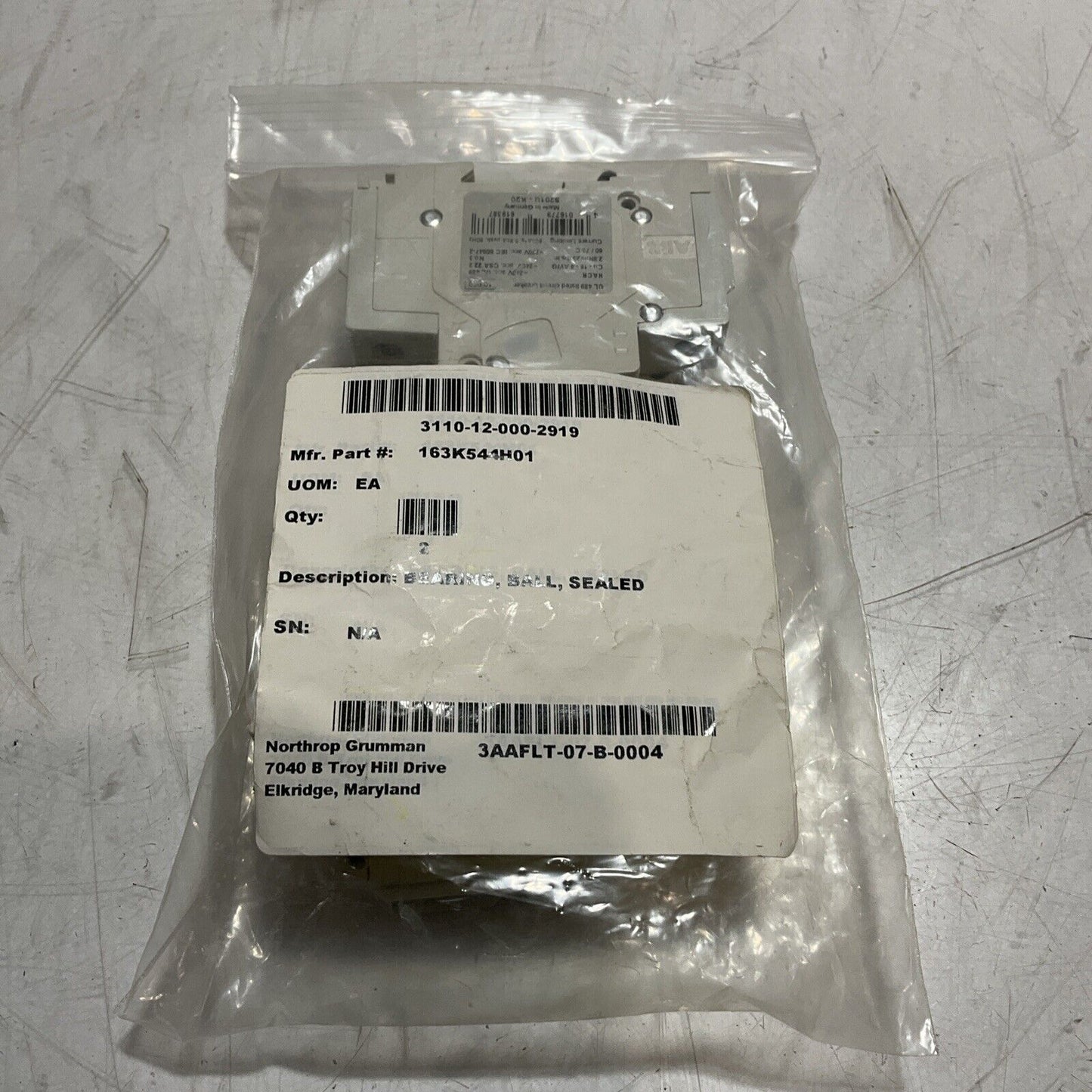 ABB S201U-K20 S 201 U K 20 A MINI CIRCUIT BREAKER 240V 50/60HZ LOT OF 4 U3S