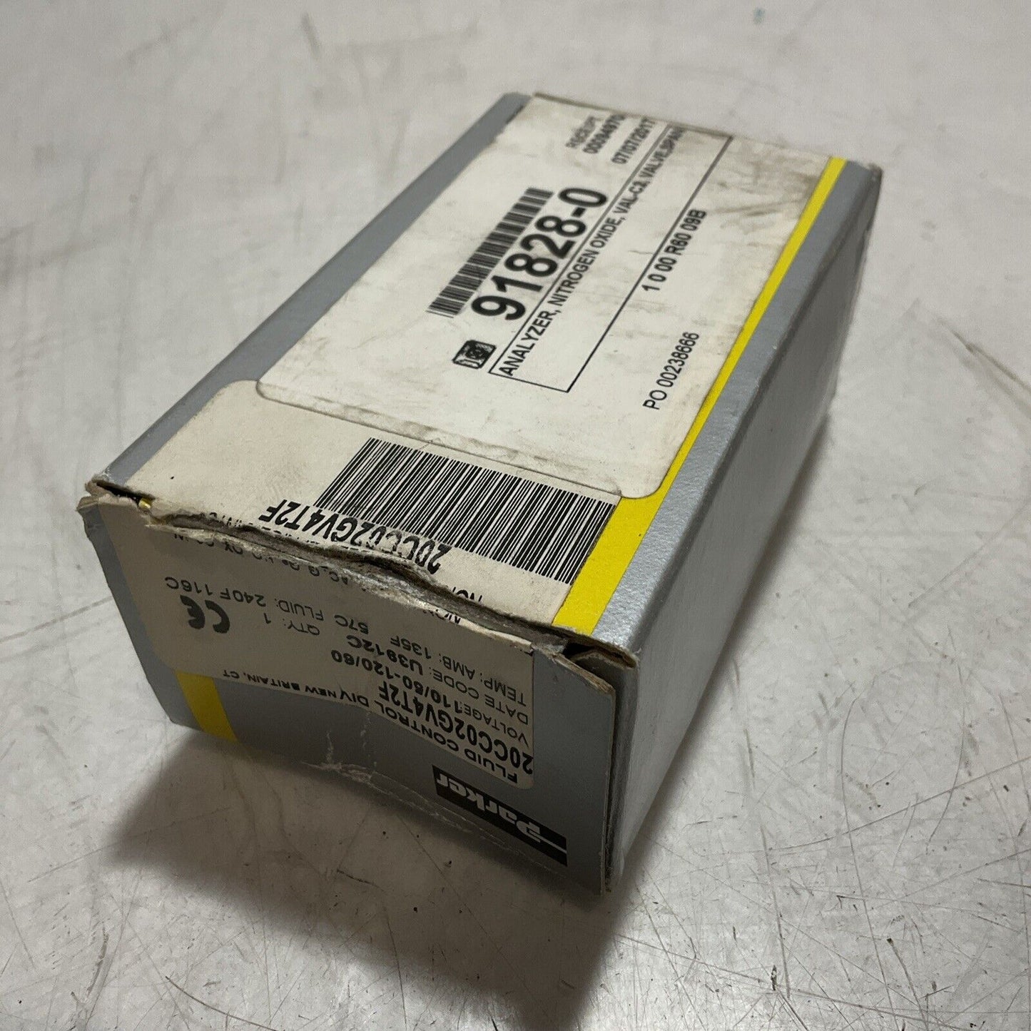 PARKER 20CC02GV4T2F FLUID CONTROL DIVISION VALVE, 2 WAYS SERIES 204 U3S