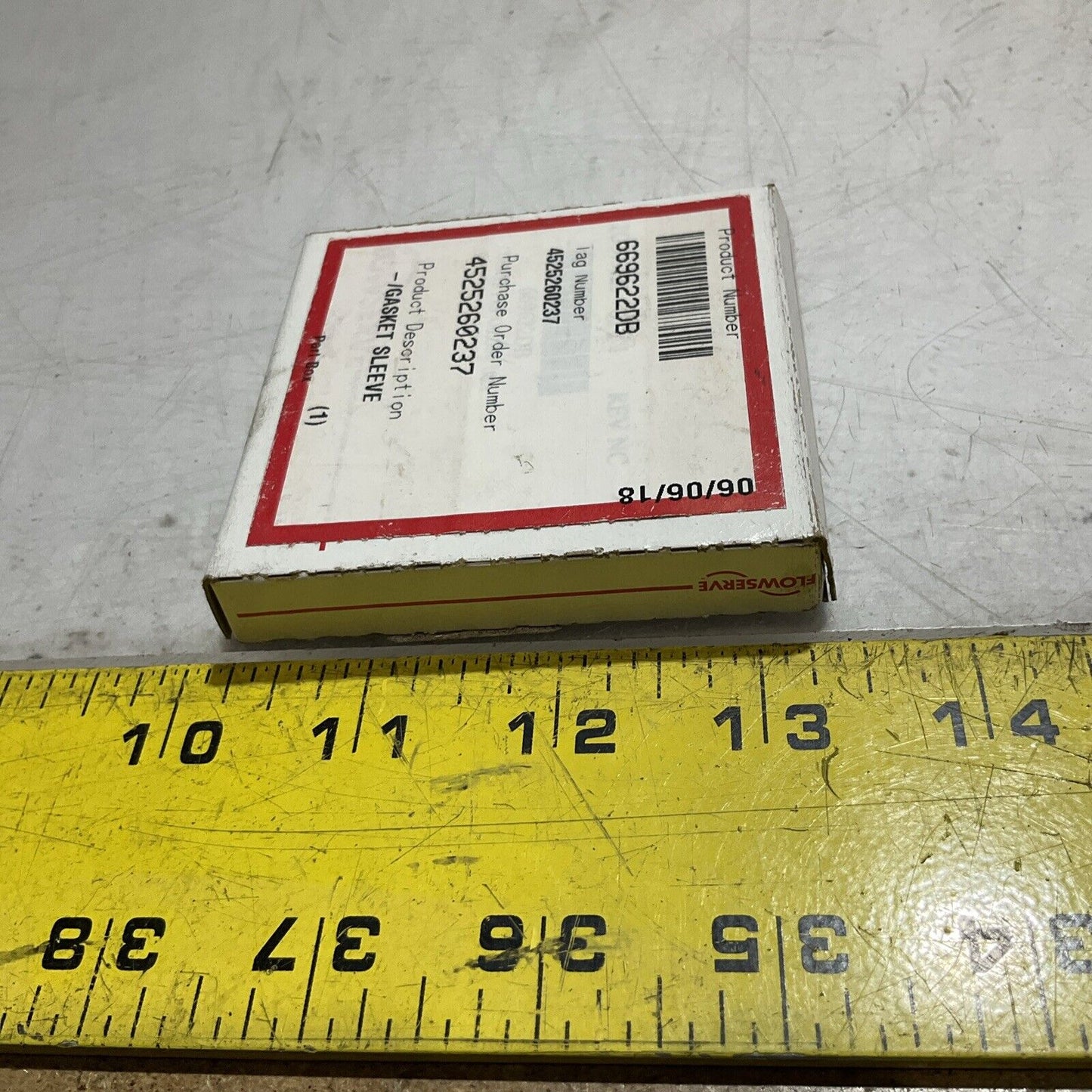 FLOWSERVE 669622DB GASKET SLEEVE U3S