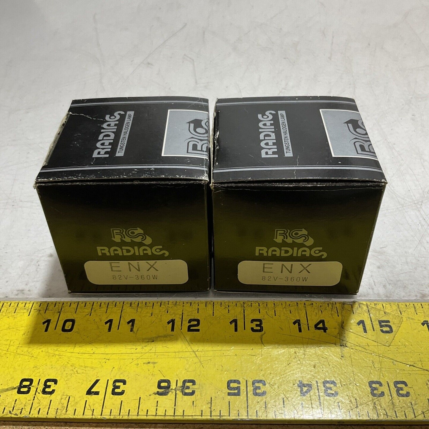 RADIAS ENX82V-360W TUNGSTEN HALOGEN LAMP LOT OF 2 U3S