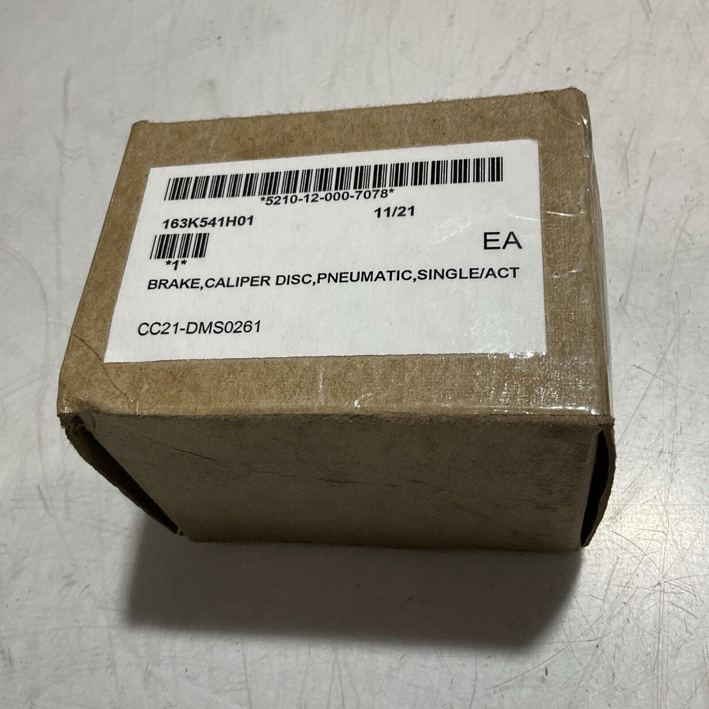 WC BRANHAM P38SA 4004-0714 PNEUMATIC SINGLE ACTION CALIPER DISC BRAKE U3S