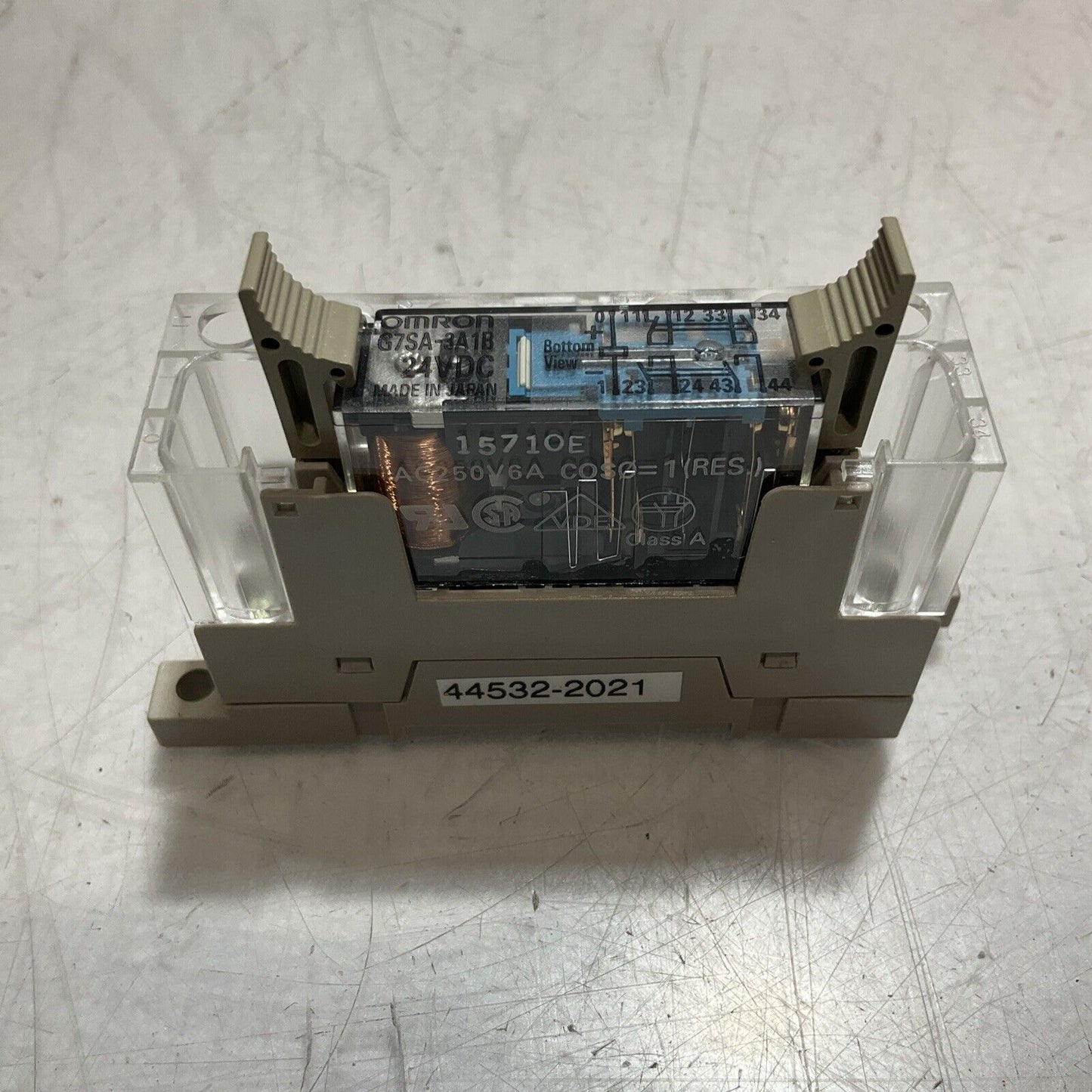 OMRON FGRMS31-24-LED RELAY ASSEMBLY 44532-2021 U3S
