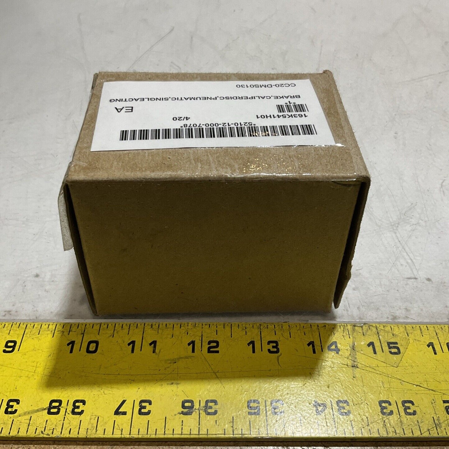 WC BRANHAM P38SA 4004-0714 PNEUMATIC SINGLE ACTING CALIPER DISC BRAKE U3S