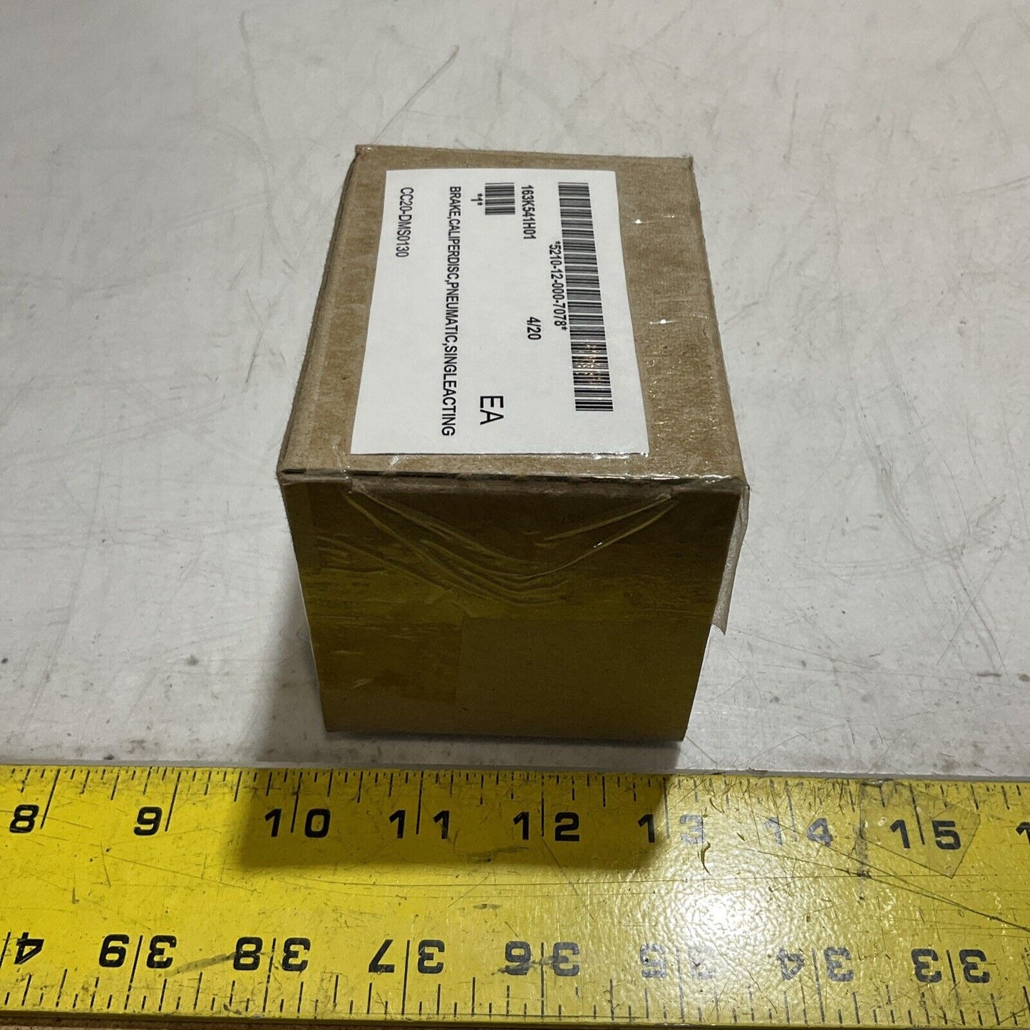 WC BRANHAM P38SA 4004-0714 PNEUMATIC SINGLE ACTING CALIPER DISC BRAKE U3S
