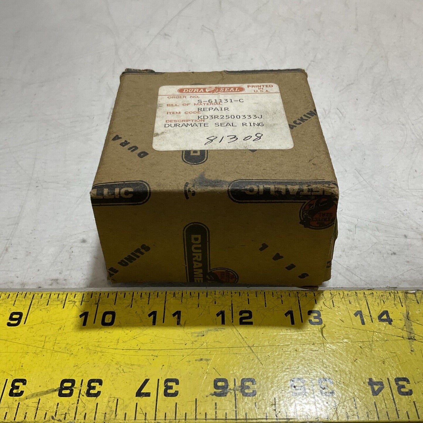 DURAMETALLIC KD3R2500333 INNER AND OUTTER RING SEAL U3S